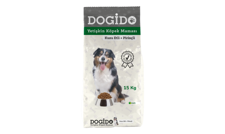 Dogido 18/7 Kuzu Etli Pirinçli Yetişkin Köpek Maması