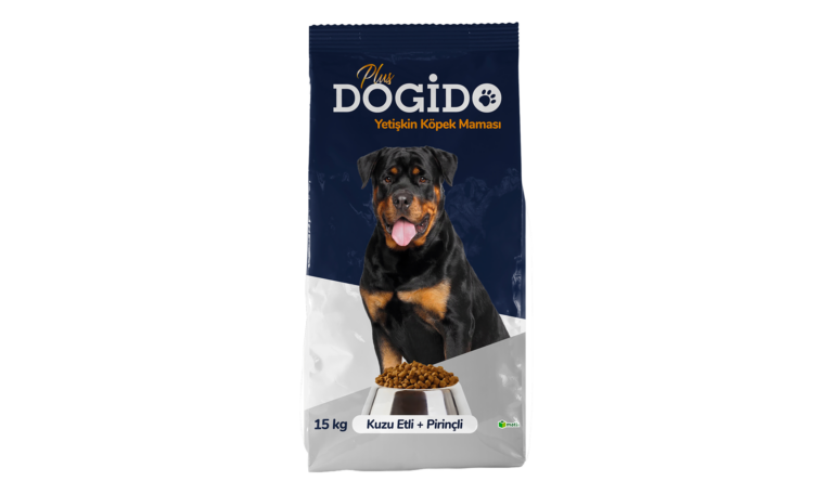Dogido Plus Kuzu Etli Pirinçli Yetişkin Köpek Maması